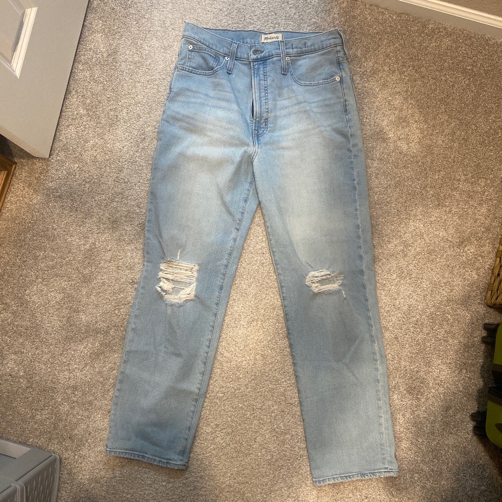 Madewell Perfect Vintage Straight Jean Size 30